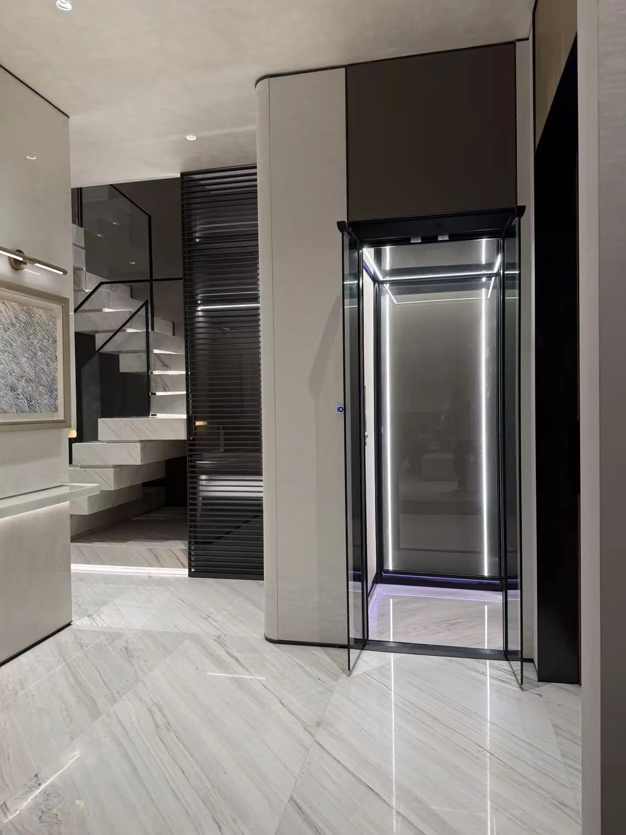 Custom villa elevator
